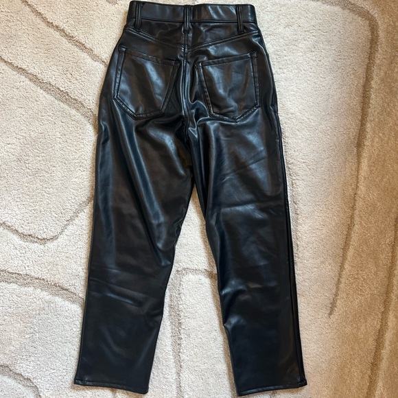 Abercrombie Vegan Leather Pants - Picture 4 of 4